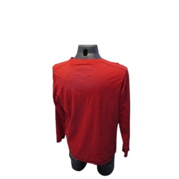 🔥 Red Long Sleeve "Athletics 73" Shirt – HARD AND RAW – Size XL - Picture 4 of 8